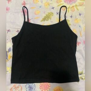 black tank top